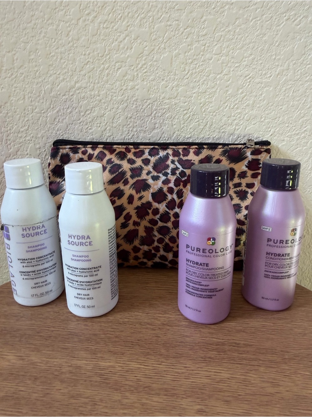 New Set of 5 Shampoo & Conditioner and bag  (Biolage and Purelogy) - Picture 7 of 7